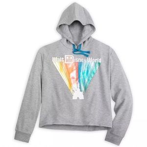 Disney World Gray Hoodie with Colorful Design